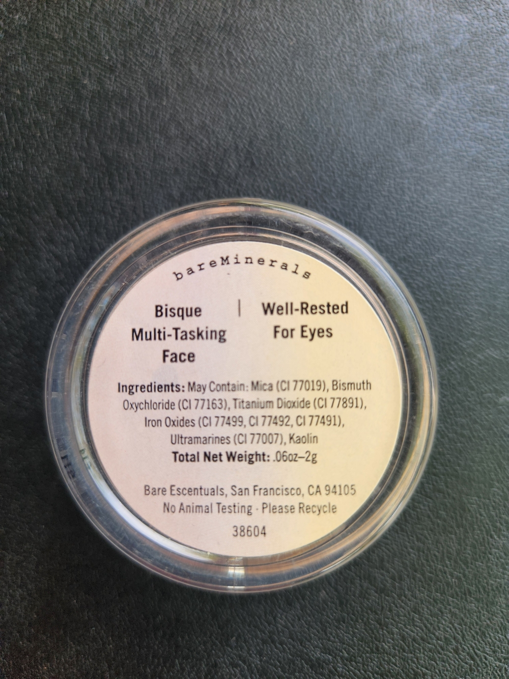 bareMinerals Bisque Multi Tasking Face & Well Rested For Eyes Duo